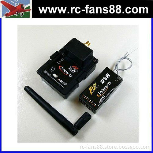 Frsky 2.4GHz Radio System Telemetry TDJT+D8R wo Way Communication